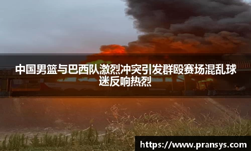 中国男篮与巴西队激烈冲突引发群殴赛场混乱球迷反响热烈